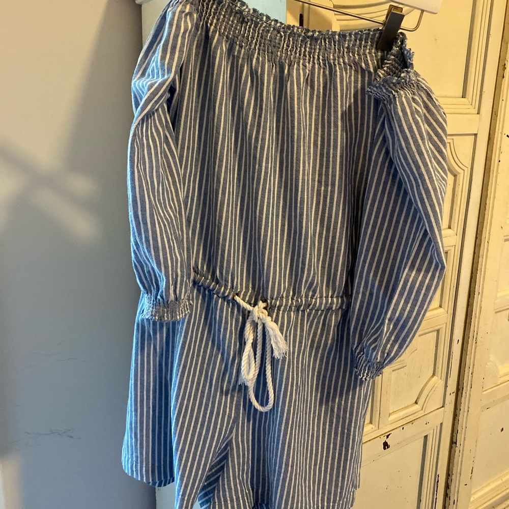 Mudpie off the shoulder romper